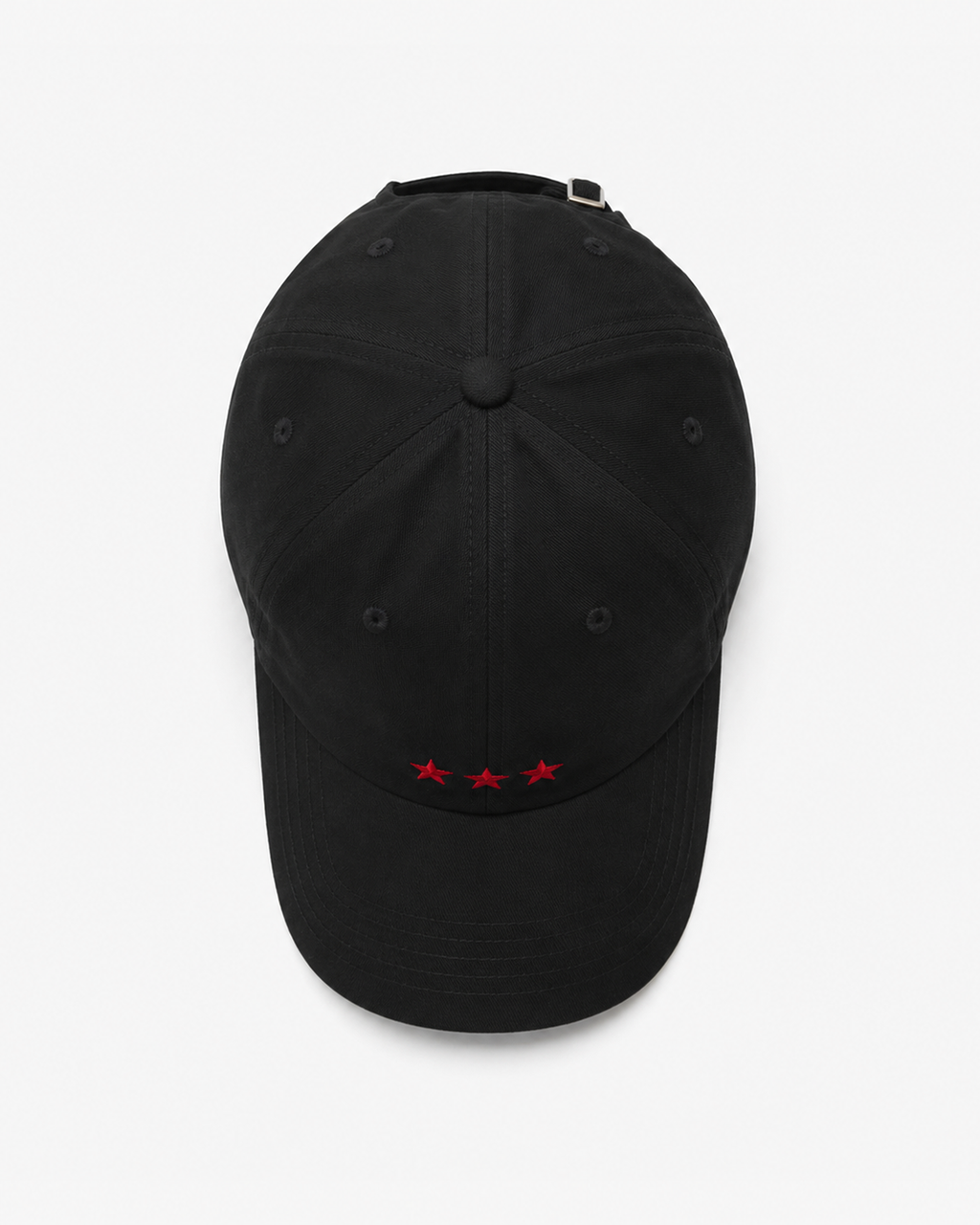 Three-Star Cap — Black